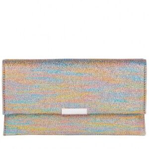 Loeffler Randall Tab Clutch rainbow